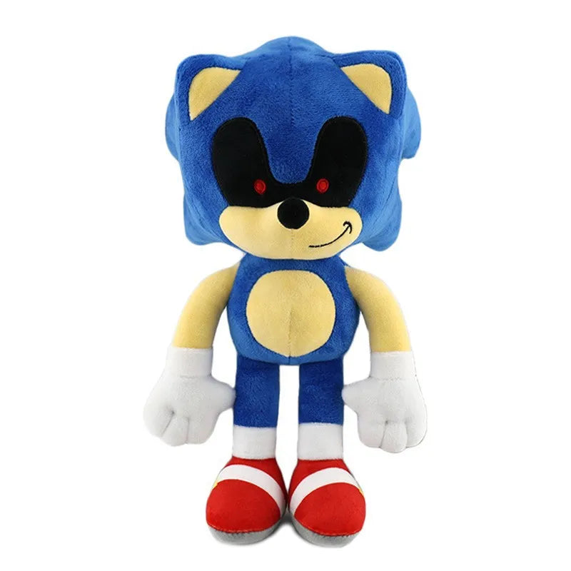30CM Super Sonic Plush Toy The Hedgehog Amy Rose Knuckles Tails Cute Cartoon Soft Stuffed Doll Birthday Gift For Children