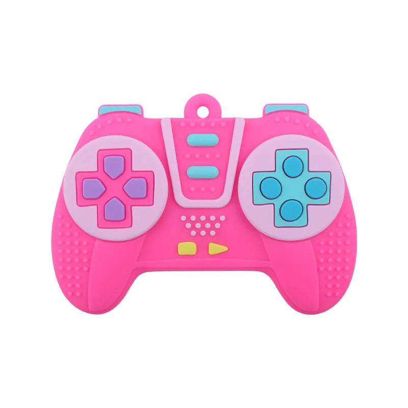 1Pc Grade Silicone Baby Teether Soothing Teether Early Educational Sensory Toys for Infant Teether Remote Control Shape