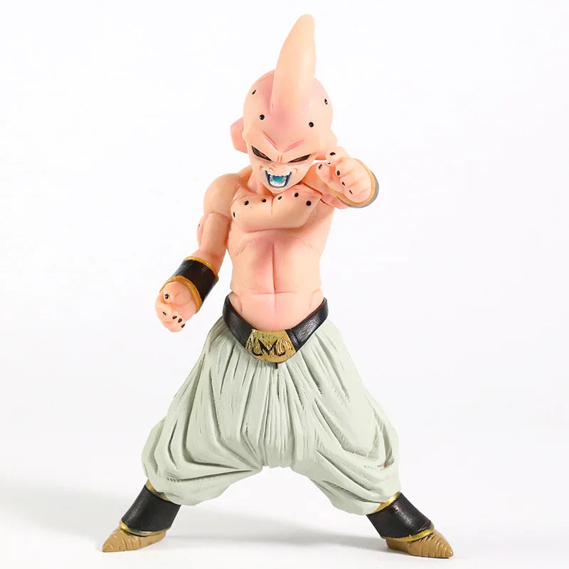 18cm Anime Dragon Ball Action Figures Super Saiyan One Figures Buu PVC Model Toys Car Decoration Collection Toys For Kids Gifts