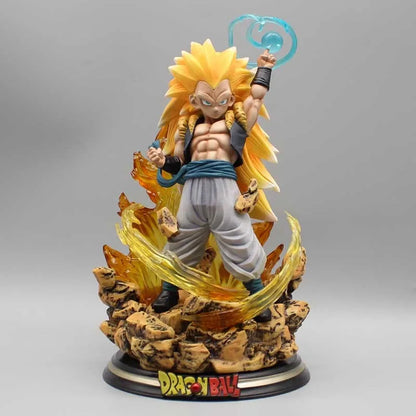 25cm Dragon Ball Figures Spirit Bomb Sou Goku Anime Figures Super Saiya Action Figure Model Pvc Statue Doll Collection Toys Gift