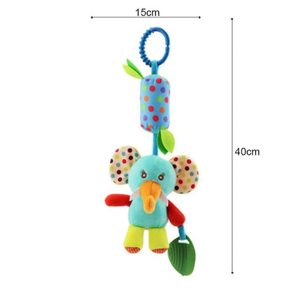 12 Styles Available, Baby Stroller, Hanging Bell, Plush, Baby color label, Bed packaging, cartoon multifunctional bed packaging