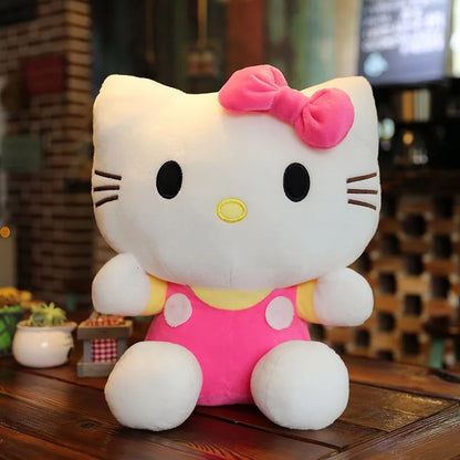 40CM Sanrio Plushies Dolls Cartoon Kuromi Stuffed Plush Doll My Melody Plush Toys Pillow Room Decoration Children Birthday Gifts