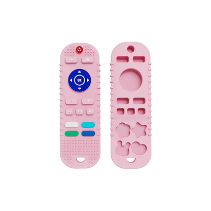 1Pc Grade Silicone Baby Teether Soothing Teether Early Educational Sensory Toys for Infant Teether Remote Control Shape