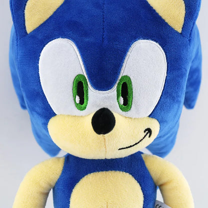 30CM Super Sonic Plush Toy  The Hedgehog Amy Rose Knuckles Tails Cute Cartoon Soft Stuffed Doll Birthday Gift For Children